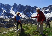 MONTE GARDENA (2117 m) dal Rif. Cimon della Bagozza, il 22 aprile 2015 - FOTOGALLERY